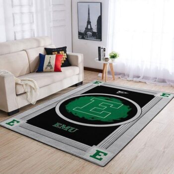 Eastern Michigan Eagles Area Rugs Ncaa Football Basketball Living Room Carpet Team Logo Floor Home Decor 20030387 0