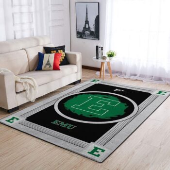 Eastern Michigan Eagles Ncaa Area Rugs Living Room Carpet Team Logo Home Rug Regtangle Carpet Floor Decor Home Decor 0