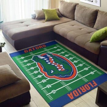 Florida Gators Home Field Area Rugs Football Team Logo Carpet Living Room Rugs Floor Home Decor F10211 Rug Regtangle Carpet Floor Decor Home Decor 0