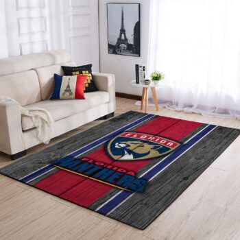 Florida Panthers Nhl Area Rugs Team Logo Living Room Carpet Sports Rug Regtangle Carpet Floor Decor Home Decor 0