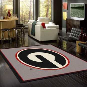 Georgia Bulldogs Area Rug Football Living Room Carpet Home Rug Regtangle Carpet Floor Decor Home Decor V6682 0