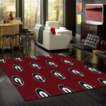 Georgia Bulldogs Area Rug Football Team Logo Carpet Living Room Rugs Rug Regtangle Carpet Floor Decor Home Decor V5583 0