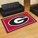 Georgia Bulldogs Area Rug Football Team Logo Carpet Living Room Rugs Rug Regtangle Carpet Floor Decor Home Decor V5584 0