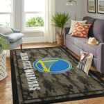 Golden State Warriors Area Rug Nba Basketball Team Logo Carpet Living Room Rugs Rug Regtangle Carpet Floor Decor Home Decor V5556 0