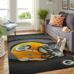 Green Bay Packers Nfl Area Rugs Team Logo Helmet Living Room Carpet Sports Rug Regtangle Carpet Floor Decor Home Decor 0