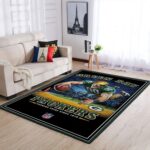Green Bay Packers Nfl Team Pride Rectangle Area Rug Area Rug Living Room Carpet Rug Regtangle Carpet Floor Decor Home Decor 0