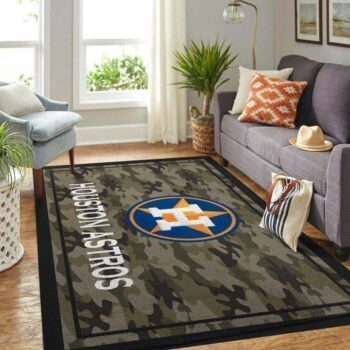 Houston Astros Area Rug Mlb Baseball Team Logo Carpet Living Room Rugs Rug Regtangle Carpet Floor Decor Home Decor V4269 0