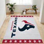 Houston Texans Banner Nfl Logo Area Rug For Gift Bedroom Rug Us Gift D 0