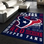 Houston Texans Nfl 1 Area Rug Living Room And Bed Room Rug Rug Regtangle Carpet Floor Decor Home Decor 0
