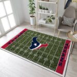 Houston Texans Nfl 13 Area Rug Living Room And Bed Room Rug Rug Regtangle Carpet Floor Decor Home Decor 0
