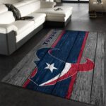 Houston Texans Nfl 18 Area Rug Living Room And Bed Room Rug Rug Regtangle Carpet Floor Decor Home Decor 0