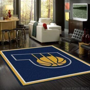Indiana Pacers Area Rug Nba Basketball Team Logo Carpet Living Room Rugs Rug Regtangle Carpet Floor Decor Home Decor V4614 0