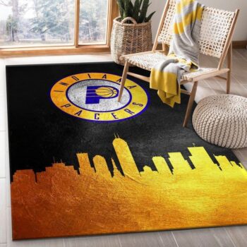 Indiana Pacers Nba 5 Area Rug Living Room And Bed Room Rug Rug Regtangle Carpet Floor Decor Home Decor 0