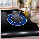 Indianapolis Colts Nfl 13 Area Rug Living Room And Bed Room Rug Rug Regtangle Carpet Floor Decor Home Decor 0