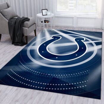 Indianapolis Colts Nfl 20 Area Rug Living Room And Bed Room Rug Rug Regtangle Carpet Floor Decor Home Decor 0