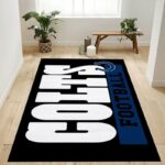 Indianapolis Colts Nfl 21 Area Rug Living Room And Bed Room Rug Rug Regtangle Carpet Floor Decor Home Decor 0