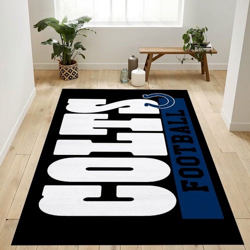 Indianapolis Colts Nfl Logo Area Rug For Gift Living Room Rug Home Dec 0 Indianapolis Colts Nfl Logo Area Rug For Gift Living Room Rug Home Dec 0