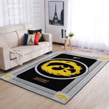 Iowa Hawkeyes Ncaa Area Rugs Living Room Carpet Team Logo Home Rug Regtangle Carpet Floor Decor Home Decor 0