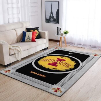 Iowa State Cyclones Ncaa Area Rugs Living Room Carpet Team Logo Home Rug Regtangle Carpet Floor Decor Home Decor 0