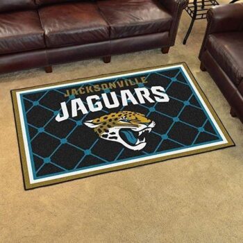 Jacksonville Jaguars Rug Football Rug Rug Regtangle Carpet Floor Decor Home Decor 0