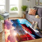 Kansas City Chiefs Area Rug Living Room Rug Home Decor Nfl Football Home Decor 07 0