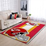 Kansas City Chiefs Area Rug Nfl Football Team Logo Carpet Living Room Rugs Rug Regtangle Carpet Floor Decor Home Decor V811 0