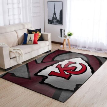 Kansas City Chiefs Area Rug Nfl Football Team Logo Carpet Living Room Rugs Rug Regtangle Carpet Floor Decor Home Decor V822 0