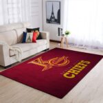 Kansas City Chiefs Area Rug Nfl Football Team Logo Carpet Living Room Rugs Rug Regtangle Carpet Floor Decor Home Decor V824 0