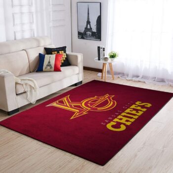 Kansas City Chiefs Area Rug Nfl Football Team Logo Carpet Living Room Rugs Rug Regtangle Carpet Floor Decor Home Decor V824 0