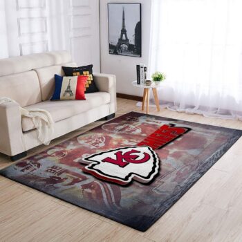 Kansas City Chiefs Area Rug Nfl Football Team Logo Carpet Living Room Rugs Rug Regtangle Carpet Floor Decor Home Decor V828 0