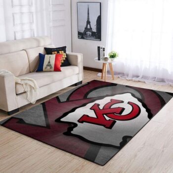 Kansas City Chiefs Area Rug Nfl Football Team Logo Carpet Living Room Rugs Rug Regtangle Carpet Floor Decor Home Decor V833 0