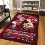Kansas City Chiefs Area Rug Nfl Football Team Logo Carpet Living Room Rugs Rug Regtangle Carpet Floor Decor Home Decor V834 0