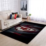 Kansas City Chiefs Area Rug Nfl Football Team Logo Carpet Living Room Rugs Rug Regtangle Carpet Floor Decor Home Decor V837 0