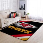 Kansas City Chiefs Area Rugs Living Room Carpet Skc101201 Rug Regtangle Carpet Floor Decor Home Decor 0