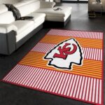 Kansas City Chiefs Imperial Champion Rug Nfl Area Rug Living Room Area Rug Home Decor 0