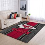 Kansas City Chiefs Nfl Area Rugs Football Living Room Carpet Team Logo Wooden Style Home Rug Regtangle Carpet Floor Decor Home Decor 0