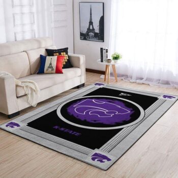 Kansas State Wildcats Area Rugs Ncaa Football Basketball Living Room Carpet Team Logo Floor Home Decor 20030397 0