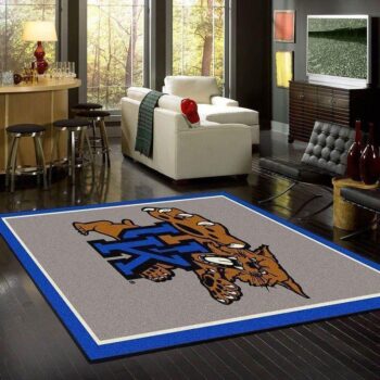 Kentucky Wildcats Area Rug Football Team Logo Carpet Living Room Rugs Rug Regtangle Carpet Floor Decor Home Decor V8327 0