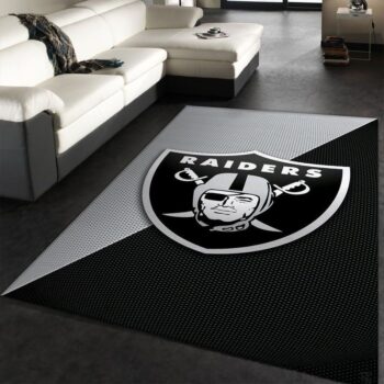 Las Vegas Raiders Nfl 16 Area Rug Living Room And Bed Room Rug Rug Regtangle Carpet Floor Decor Home Decor 0