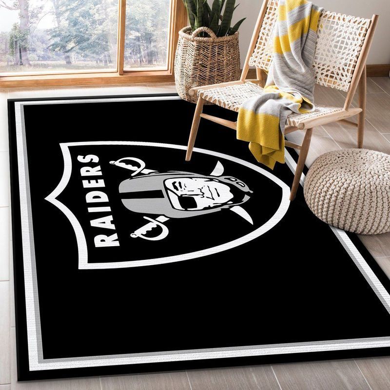 Las Vegas Raiders Nfl 18 Area Rug Living Room And Bed Room Rug Rug Regtangle Carpet Floor Decor Home Decor 0 Las Vegas Raiders Nfl 18 Area Rug Living Room And Bed Room Rug Rug Regtangle Carpet Floor Decor Home Decor 0