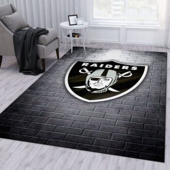 Las Vegas Raiders Nfl 20 Area Rug Living Room And Bed Room Rug Rug Regtangle Carpet Floor Decor Home Decor 0