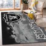 Las Vegas Raiders Nfl 23 Area Rug Living Room And Bed Room Rug Rug Regtangle Carpet Floor Decor Home Decor 0