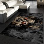 Las Vegas Raiders Nfl 37 Area Rug Living Room And Bed Room Rug Rug Regtangle Carpet Floor Decor Home Decor 0
