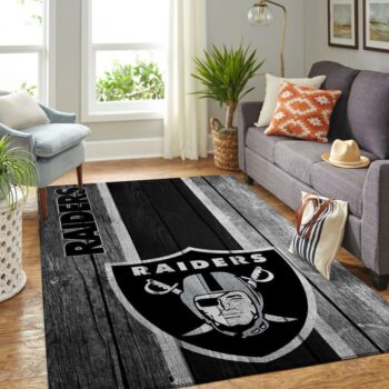 Las Vegas Raiders Nfl 41 Area Rug Living Room And Bed Room Rug Rug Regtangle Carpet Floor Decor Home Decor 0