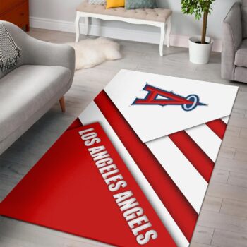 Los Angeles Angels Area Rug Mlb Baseball Team Logo Carpet Living Room Rugs Rug Regtangle Carpet Floor Decor Home Decor V737 0