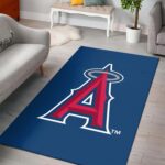 Los Angeles Angels Area Rug Mlb Baseball Team Logo Carpet Living Room Rugs Rug Regtangle Carpet Floor Decor Home Decor V747 0