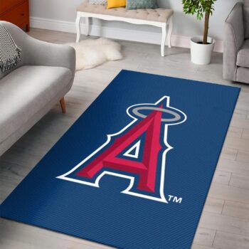 Los Angeles Angels Area Rug Mlb Baseball Team Logo Carpet Living Room Rugs Rug Regtangle Carpet Floor Decor Home Decor V747 0