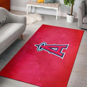 Los Angeles Angels Area Rug Mlb Baseball Team Logo Carpet Living Room Rugs Rug Regtangle Carpet Floor Decor Home Decor V750 0