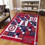 Los Angeles Angels Area Rug Mlb Baseball Team Logo Carpet Living Room Rugs Rug Regtangle Carpet Floor Decor Home Decor V755 0