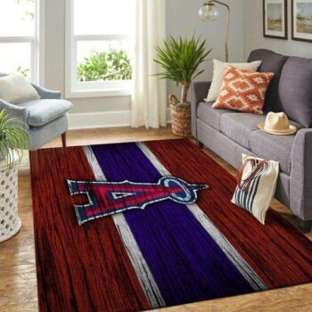 Los Angeles Angels Area Rug Mlb Baseball Team Logo Carpet Living Room Rugs Rug Regtangle Carpet Floor Decor Home Decor V761 0